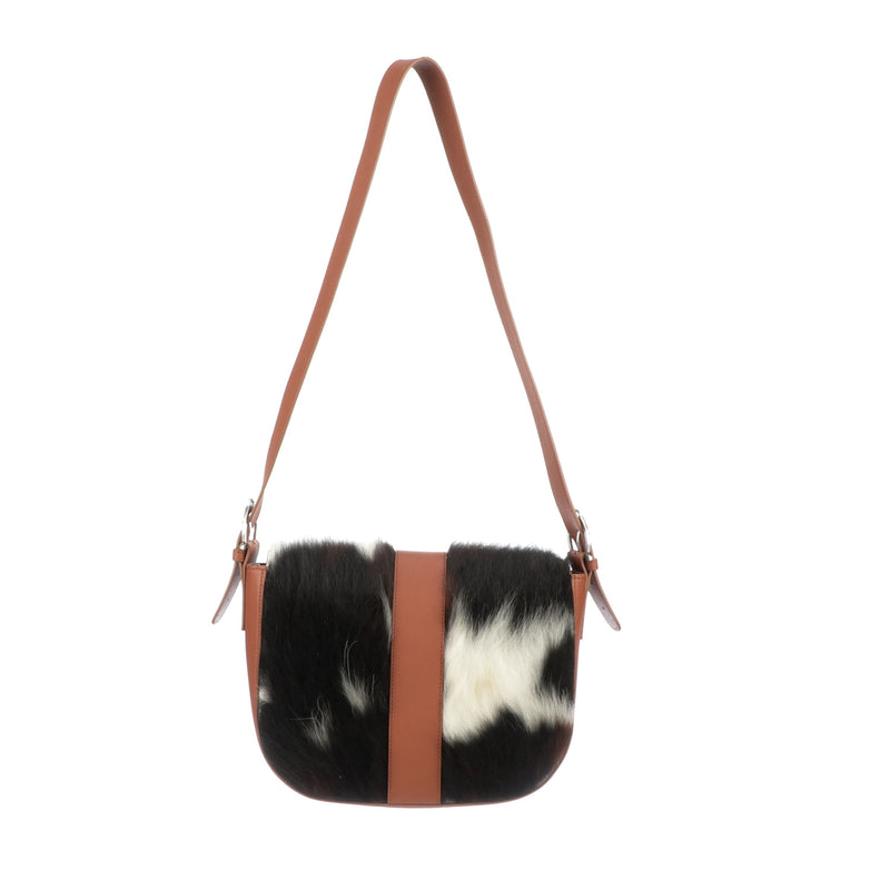Medium Cowprint Crossbody Bag