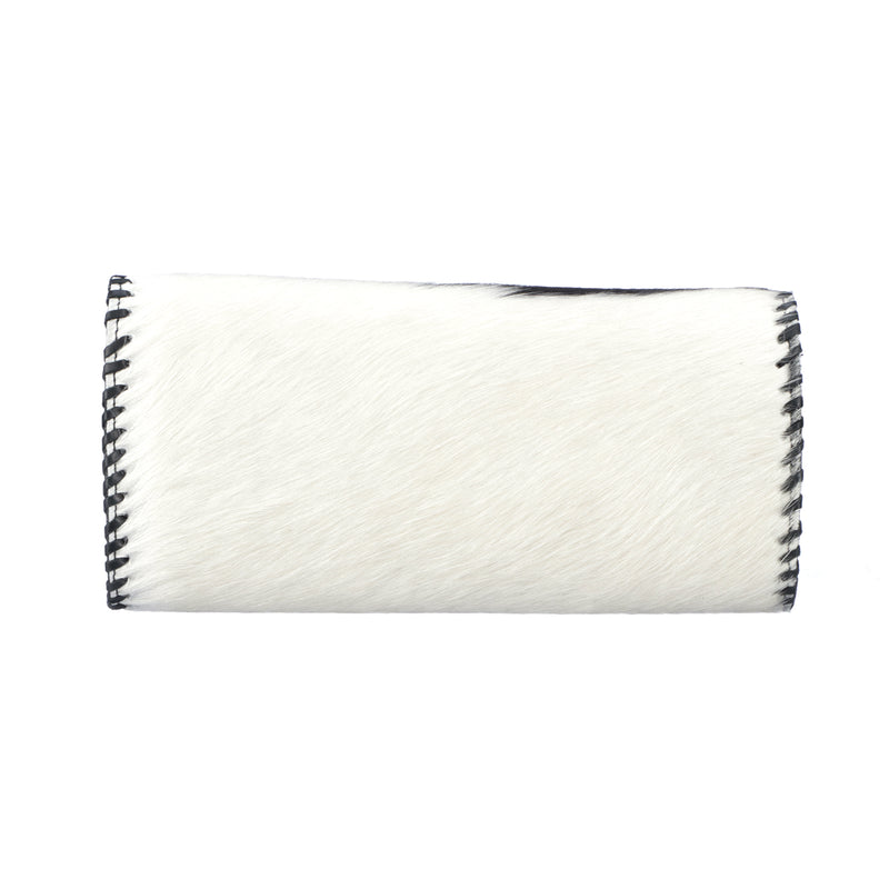 Mini Cowprint Clutch