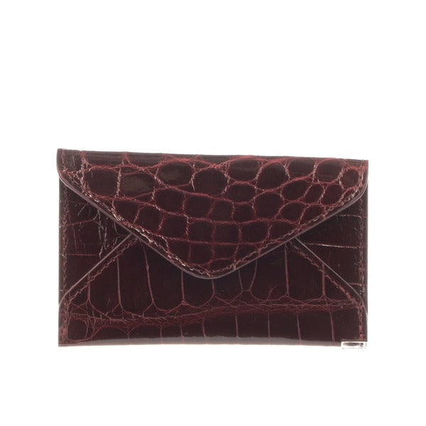 Envelope Card Case 每 Alligator