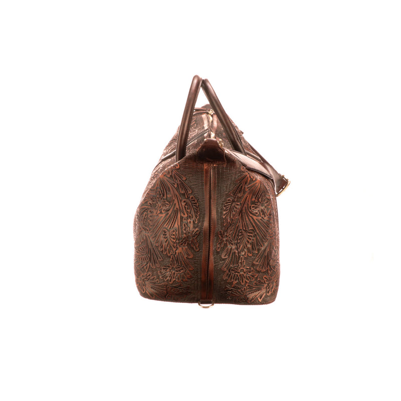Hand-Tooled Duffel