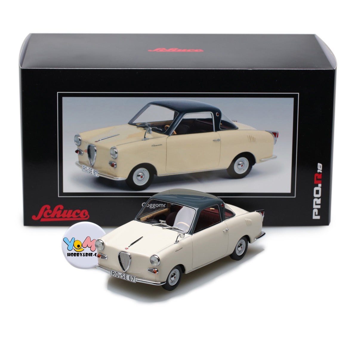 Schuco 1:18 Goggomobil Coupe TS 250 beige 450010900