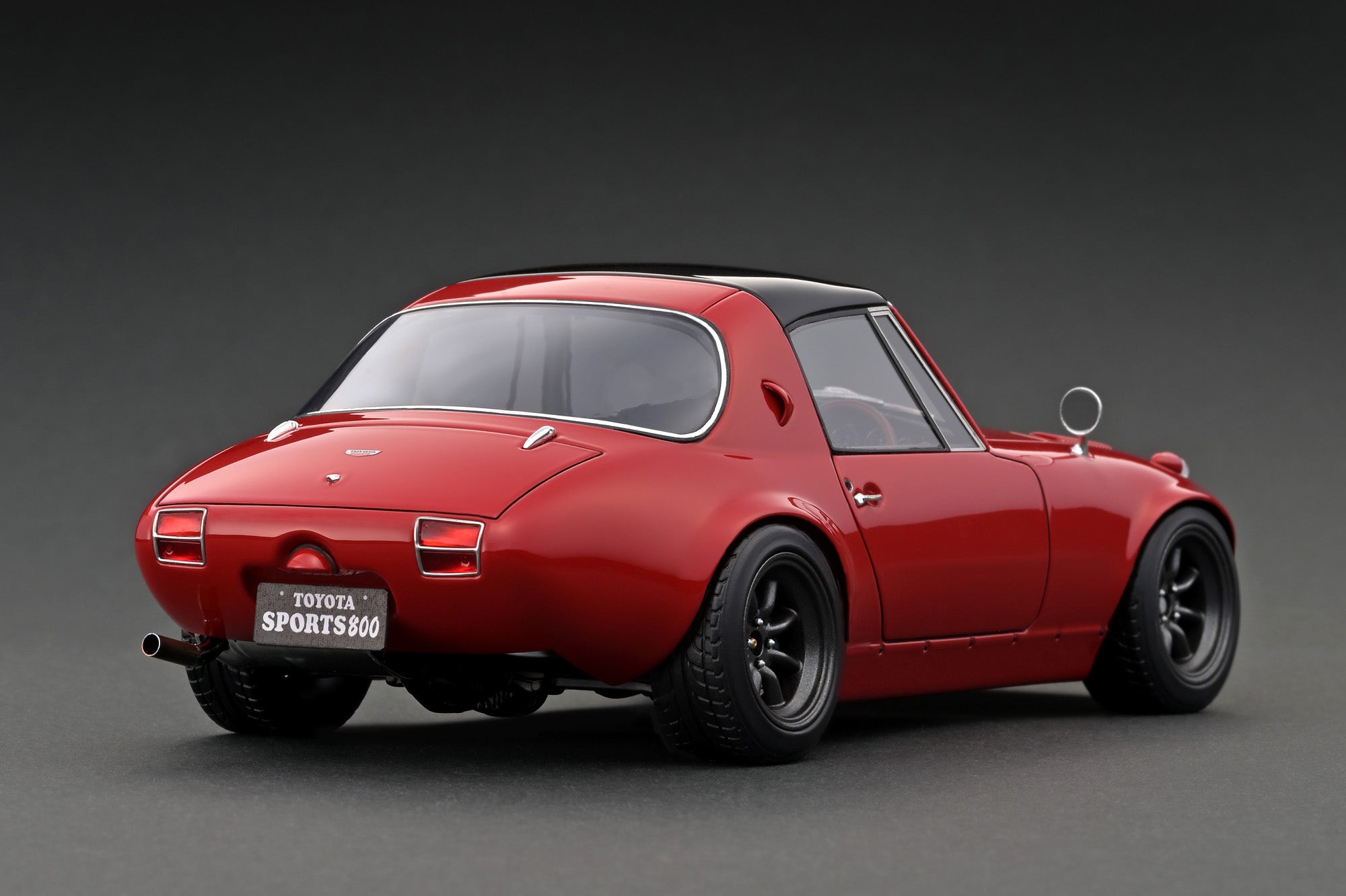 *PREORDER* Ignition Model 1:18 Toyota Sports 800 NOB Hachi Version in Red
