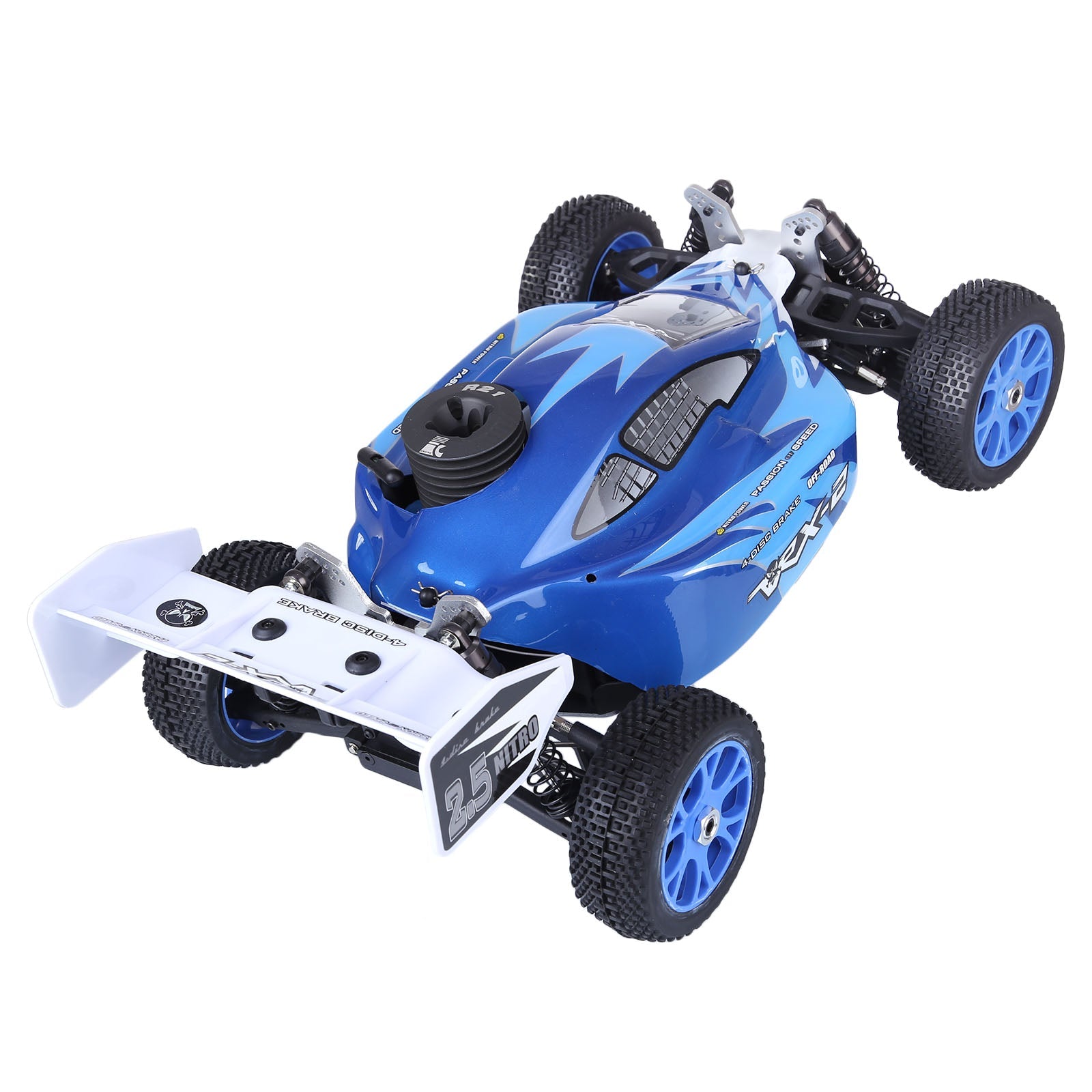 VRX RH802 1/8 Scale 4WD Nitro Powered RC Car Off-road Buggy Vehicle High Speed 2.4G Nitro RC Car
