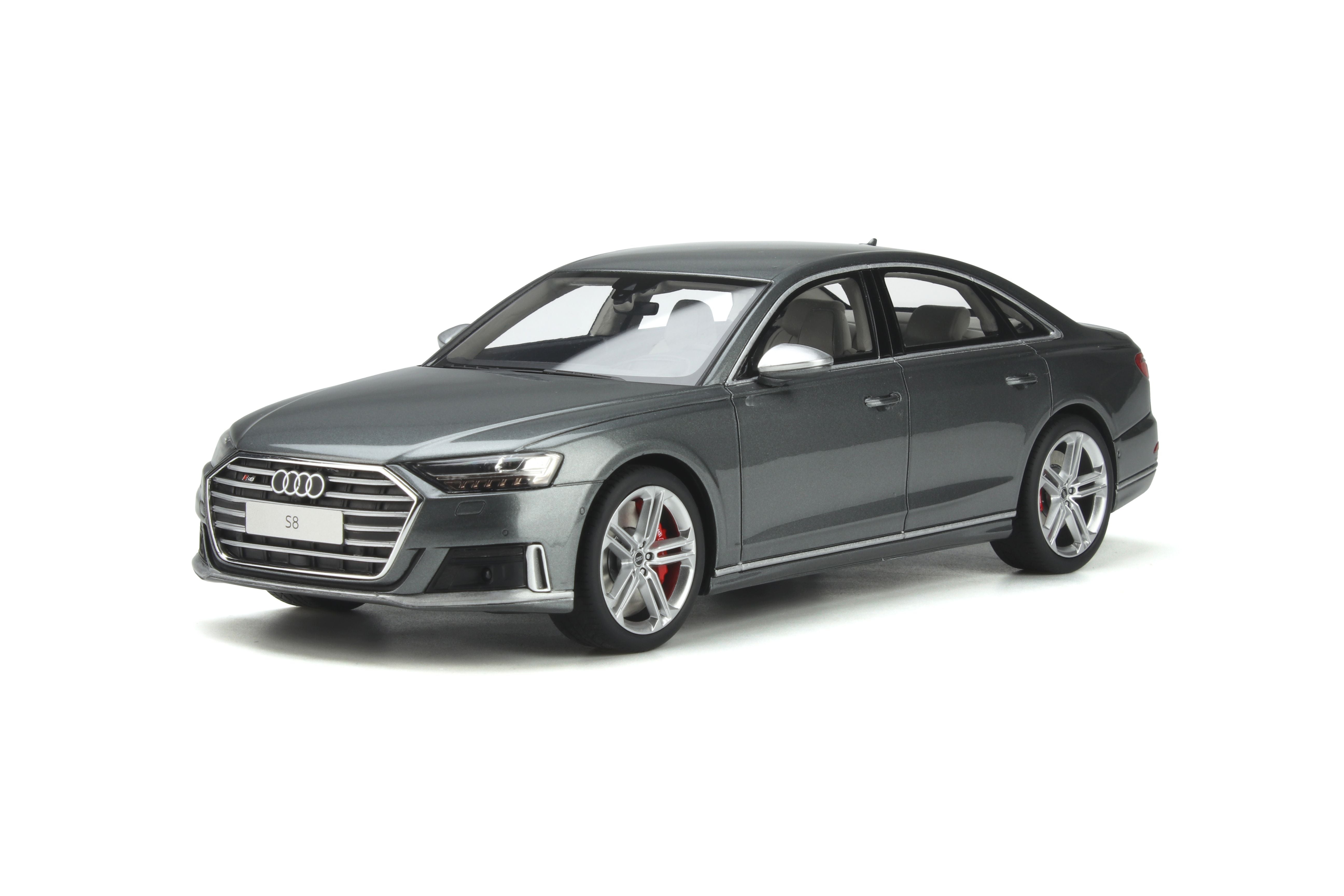 GT Spirit 1:18 2020 Audi S8 Daytona Grey GT856