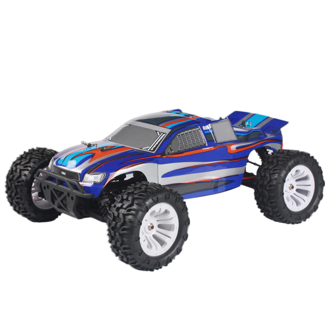 VRX RH1013PR 1/10 Scale 4WD Electric Brushless Monster Turck 2.4G High Speed RC Car with 60A ESC and 3650 Motor - RTR Version