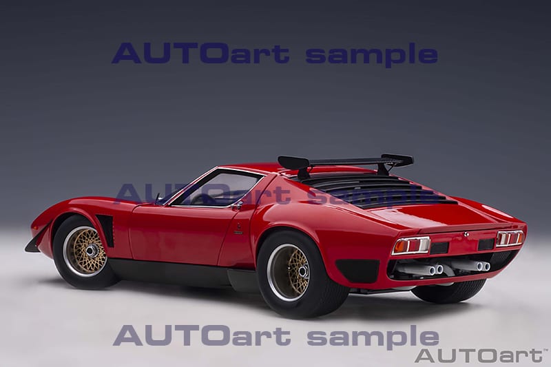 [1/18 Scale] Lamborghini Miura JOTA SVR in Red by AUTOart Models