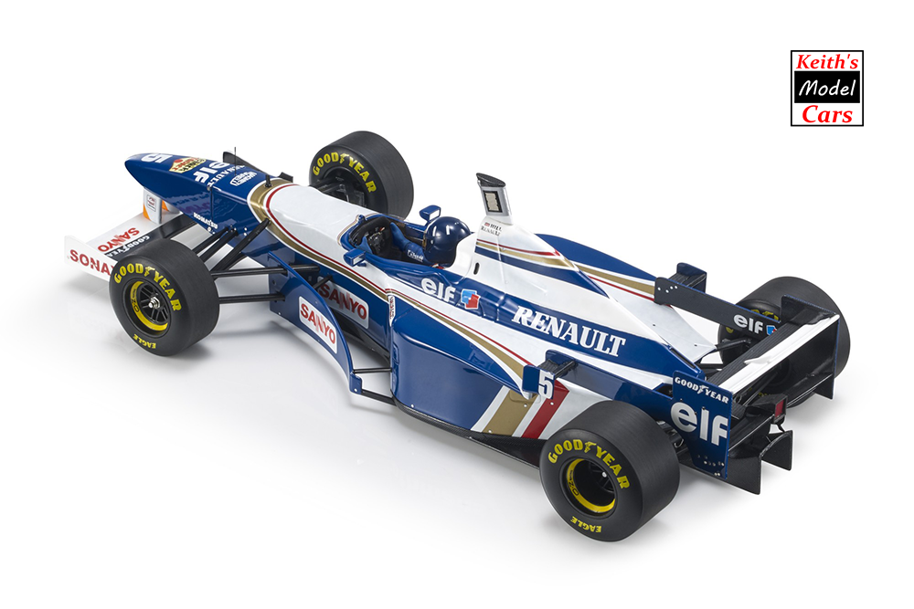 [1/18 Scale] Williams-Renault FW18 - Winner Japanese GP 1996 (No.5 D. Hill) by GP Replicas