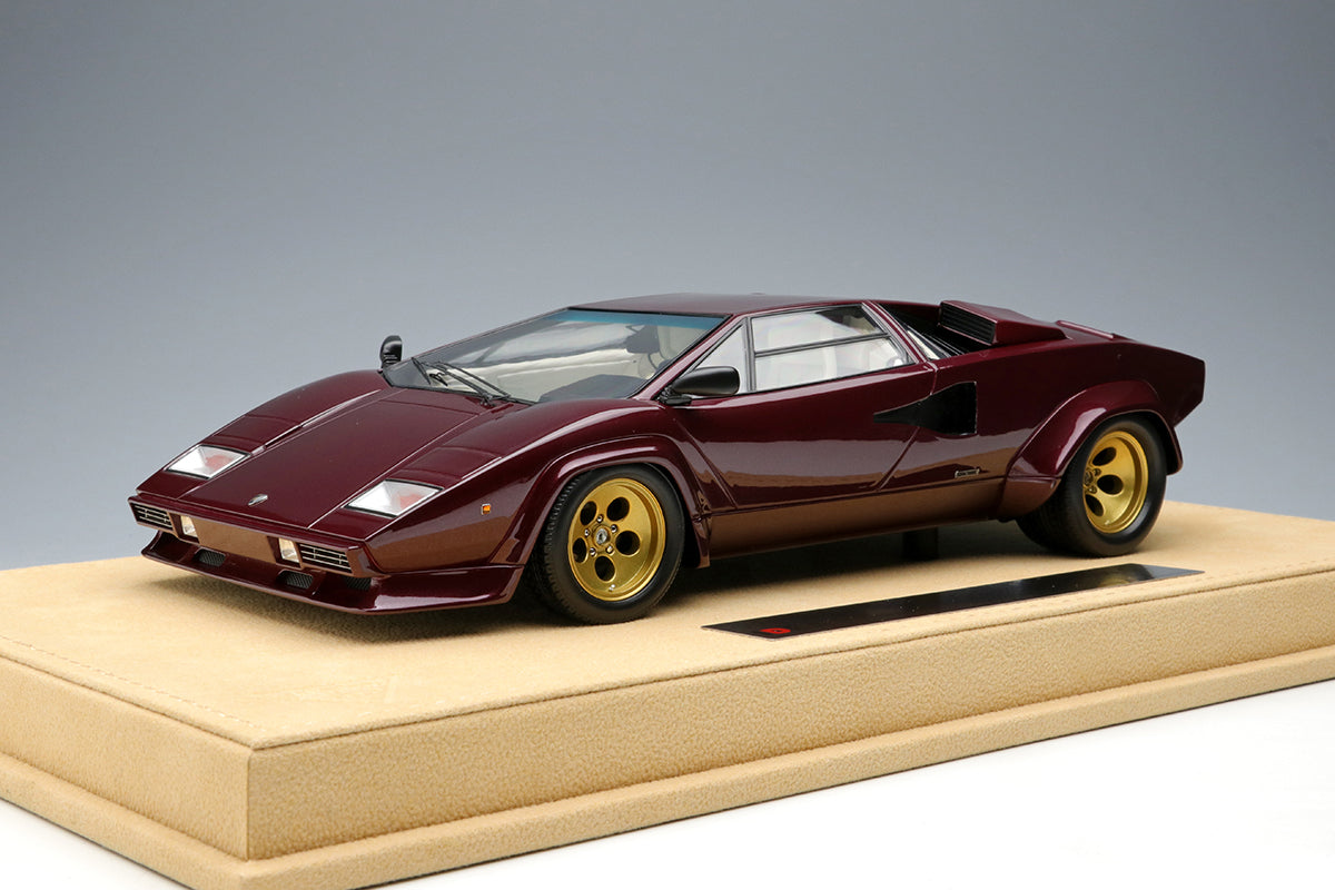 Lamborghini Countach LP5000QV 1985 - metallic deep purple - 1:18