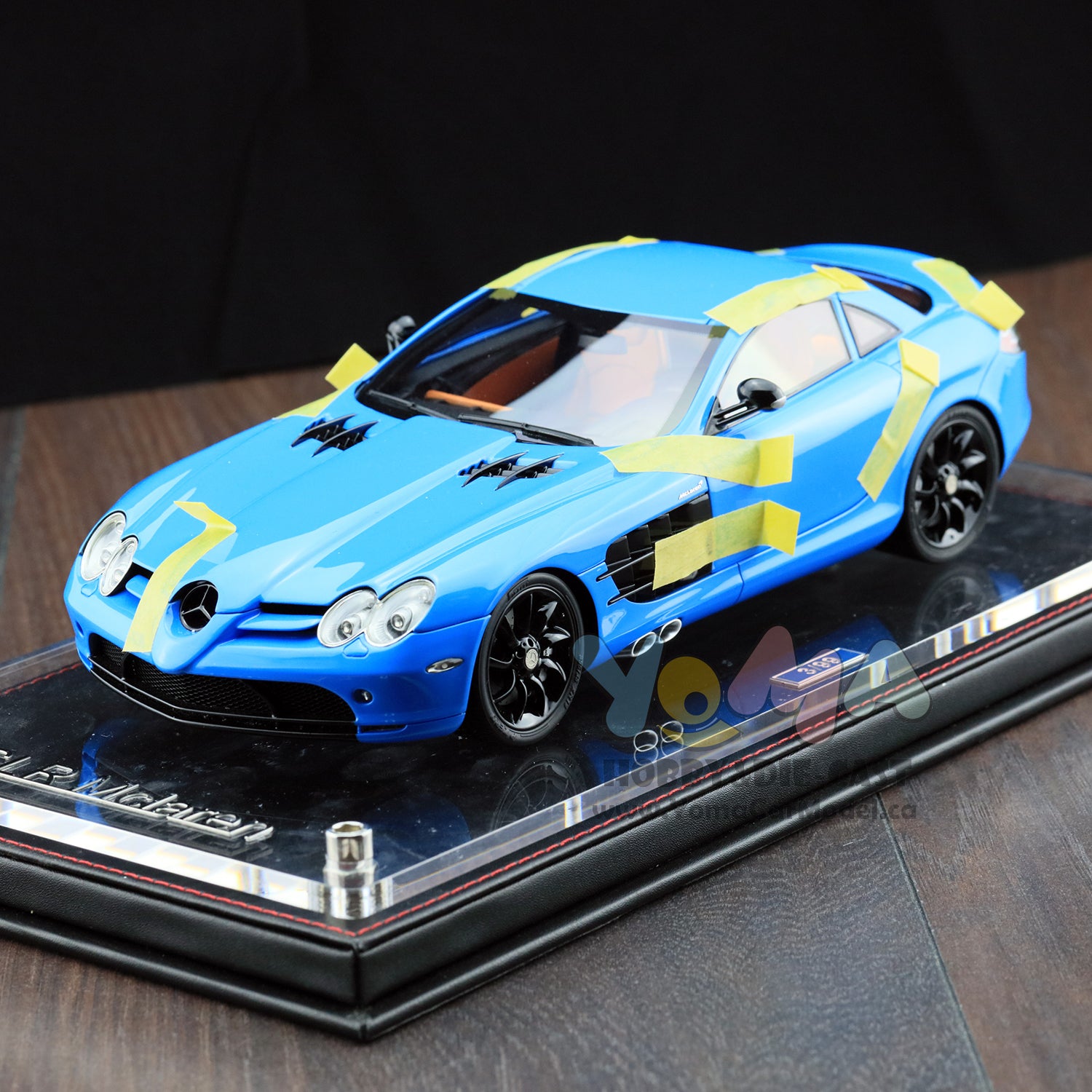 Frontiart 1/18 Mercedes-Benz SLR McLaren open Ocean Blue FA014-86