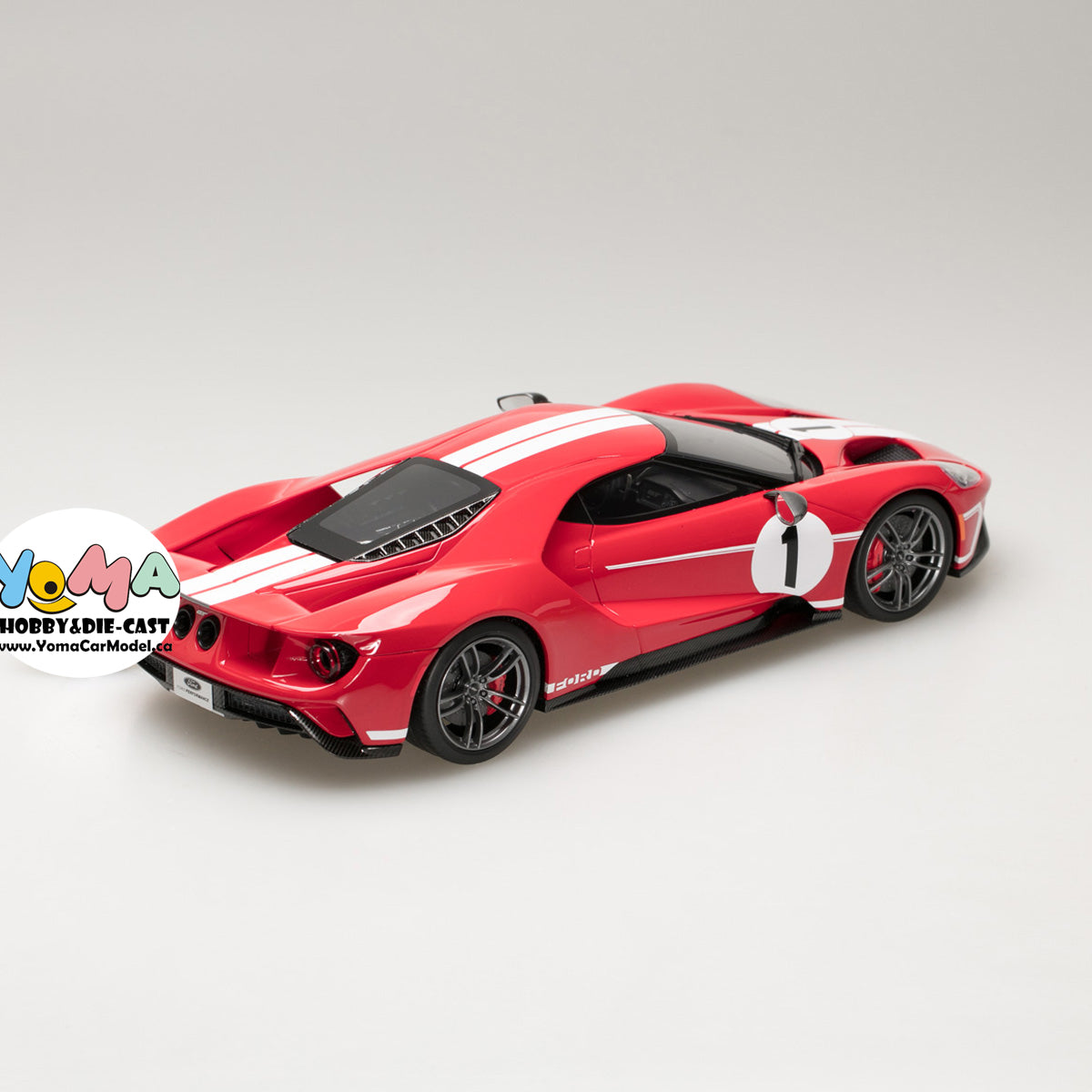 GT Spirit 1:18 2018 Ford GT Heritage Edition #1 US008