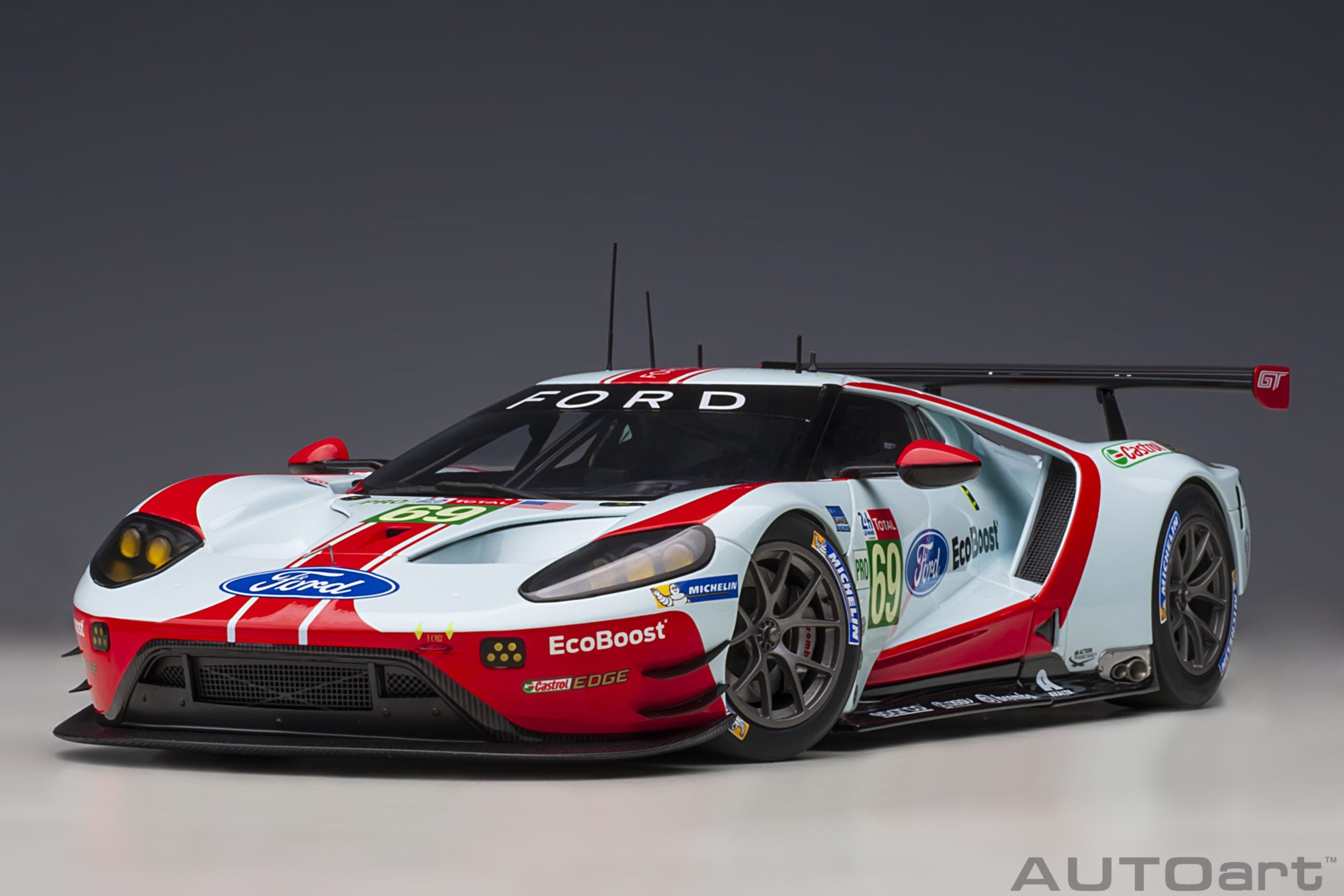 AUTOart 1:18 Ford GT GTE Pro Le Mans 24h 2019 R.Briscoe/R.Westbrook/S.Dixon #69 81913