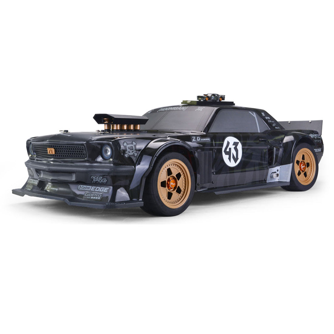 ZD Racing EX-07 1/7 4WD 130km/h Electric Simulation Supercar Drift Car Toy- KIT Version