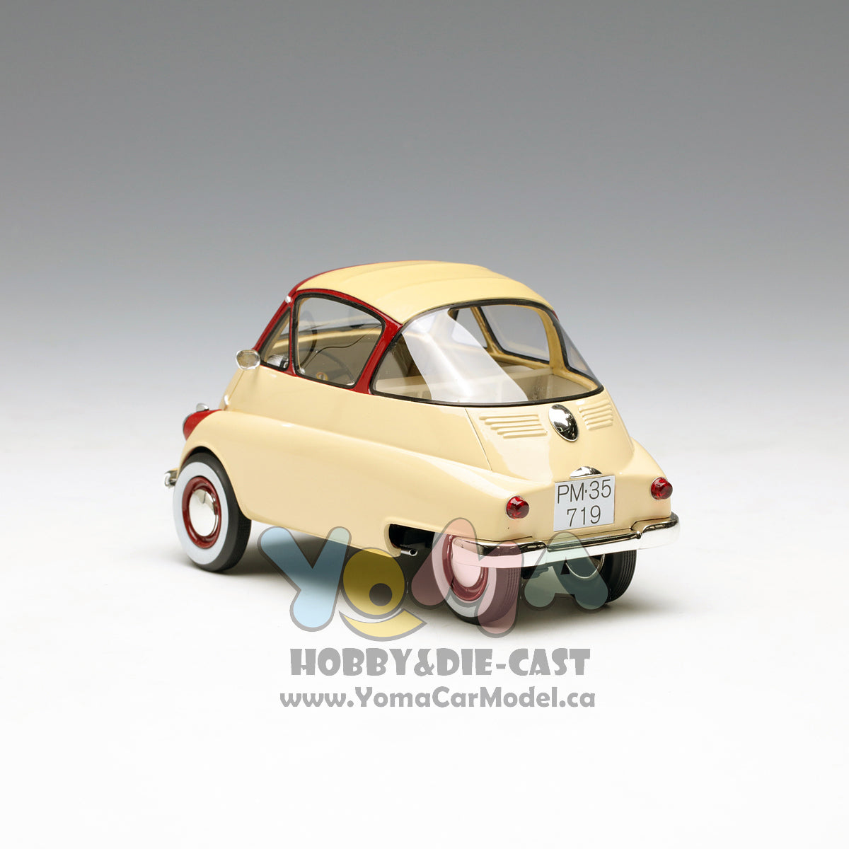 Schuco 1:18 Iso Isetta Beige/Red 450008700