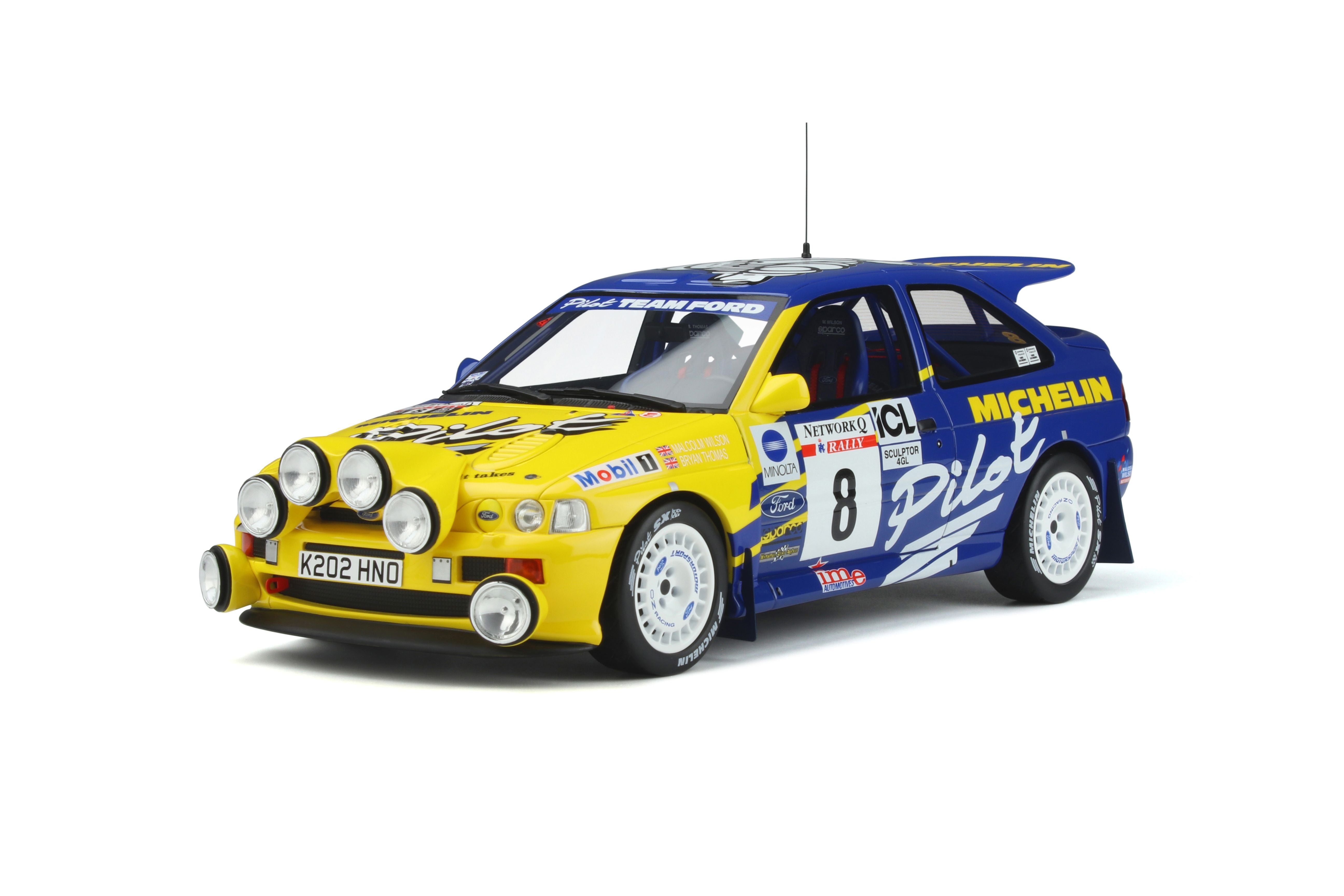 OTTO 1:18 Ford Escort Cosworth Gr.A #8 RAC Rally 1993 OT994