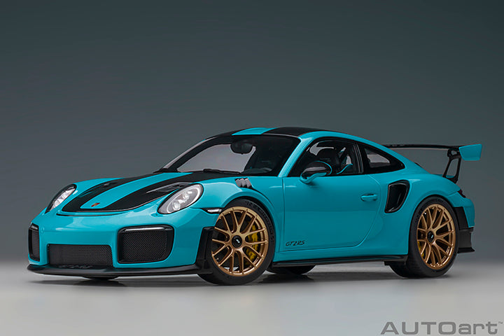 PORSCHE 911 (991.2) GT2 RS WEISSACH PACKAGE ( MIAMI BLUE )