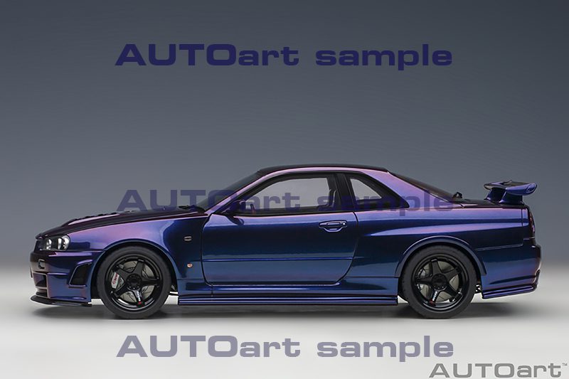 *PREORDER* AUTOart 1:18 Nissan Skyline GT-R (R34) NISMO Z-Tune in Midnight Purple III