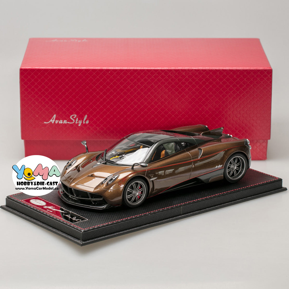 Frontiart AvanStyle 1:18 Pagani Huayra Brown AS016-118