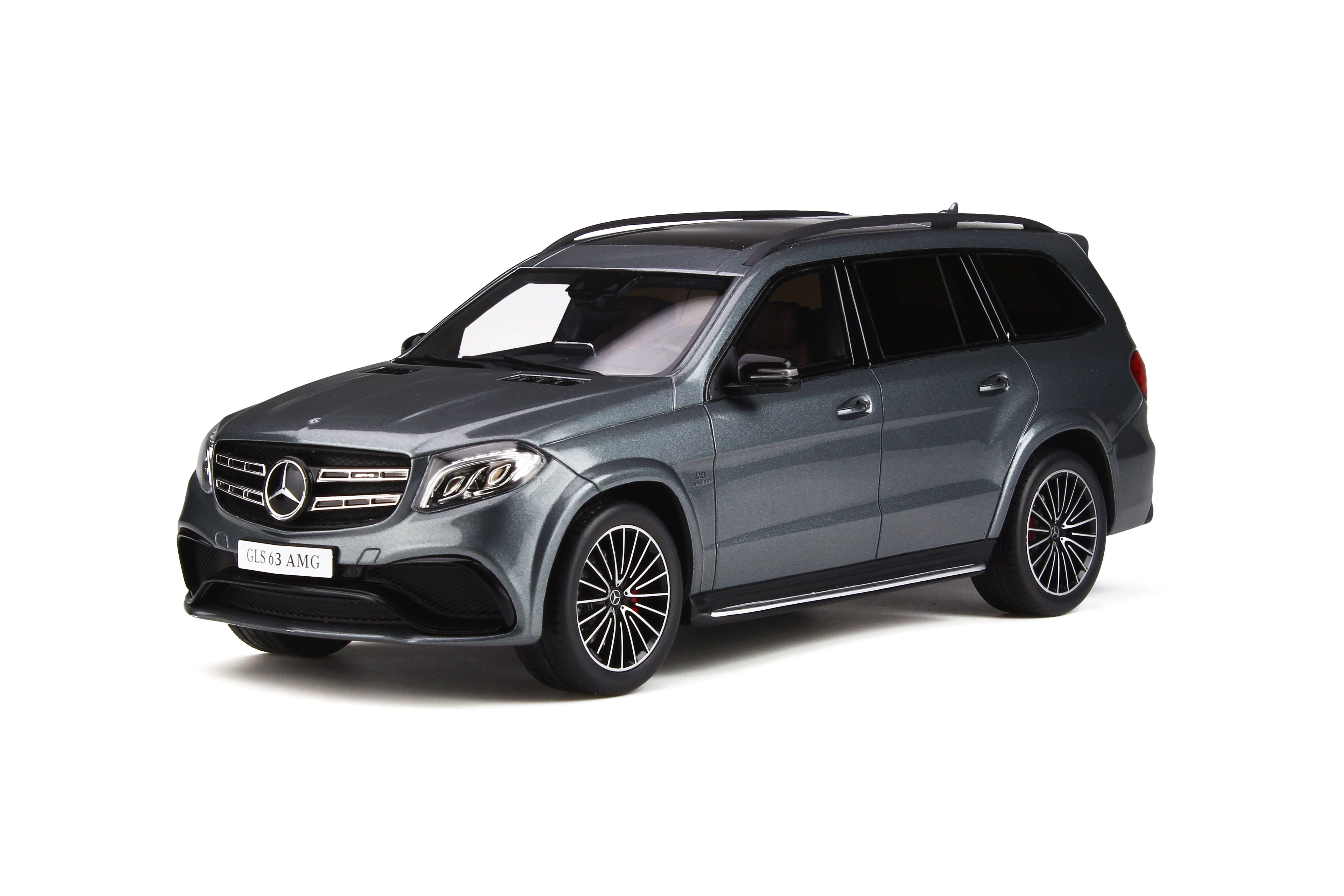 GT Spirit 1:18 Mercedes-Benz AMG GLS 63 2016 Gray Metallic GT784