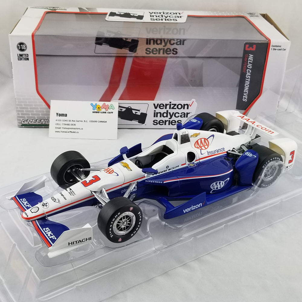 GreenLight 1:18 2017 IndyCar Series #3 Helio Castroneves / Penske Racing, AAA 11002