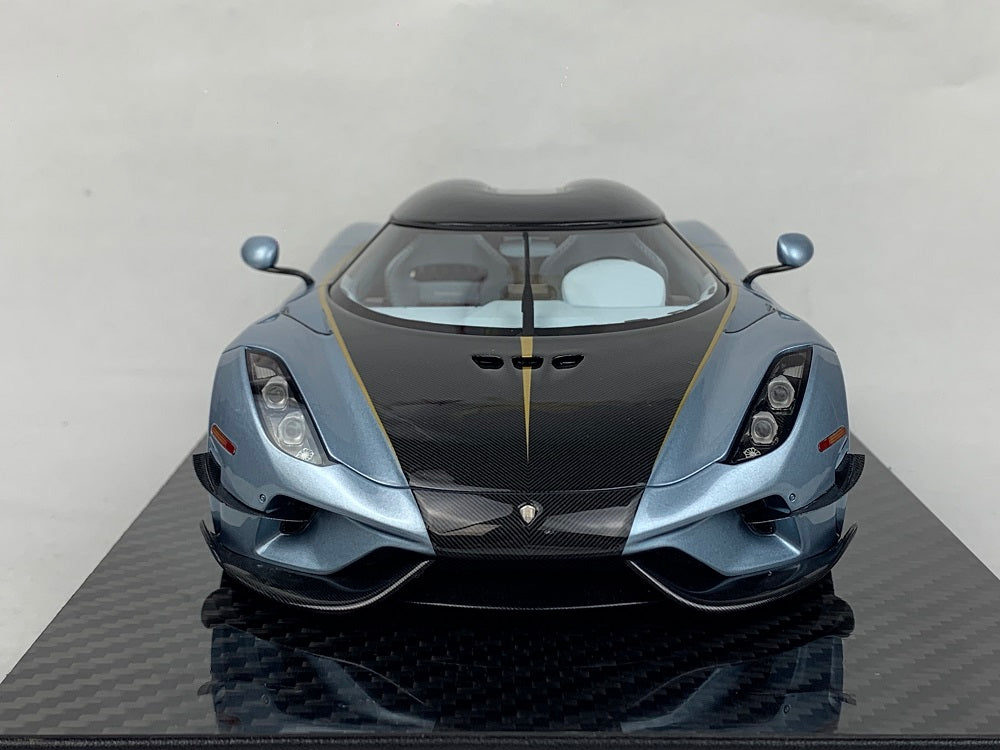 Frontiart 1:18 Koenigsegg Regera Carbon horizon blue F079-173