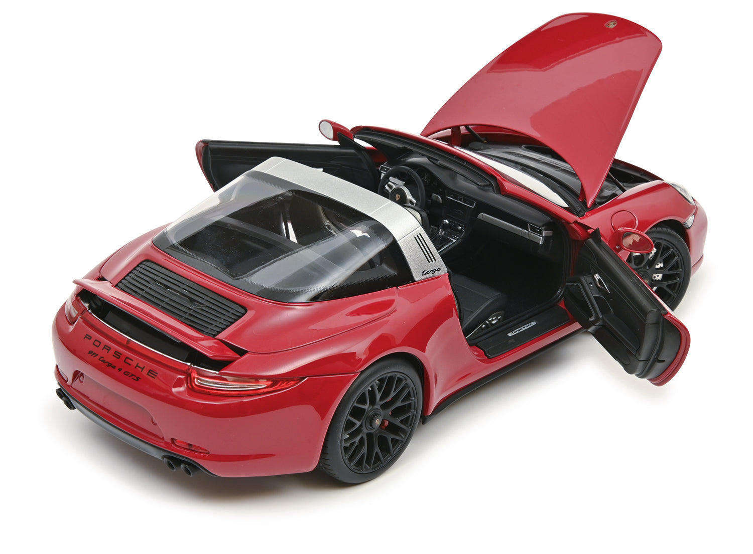 Schuco 1:18 Porsche 911 Targa 4 GTS Red 450039300