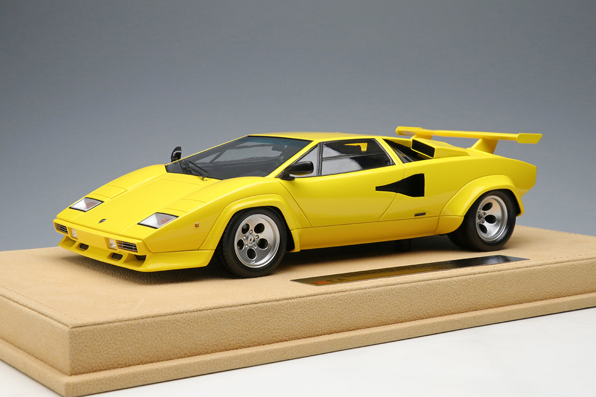 Lamborghini Countach LP5000S 1982 - yellow - 1:18