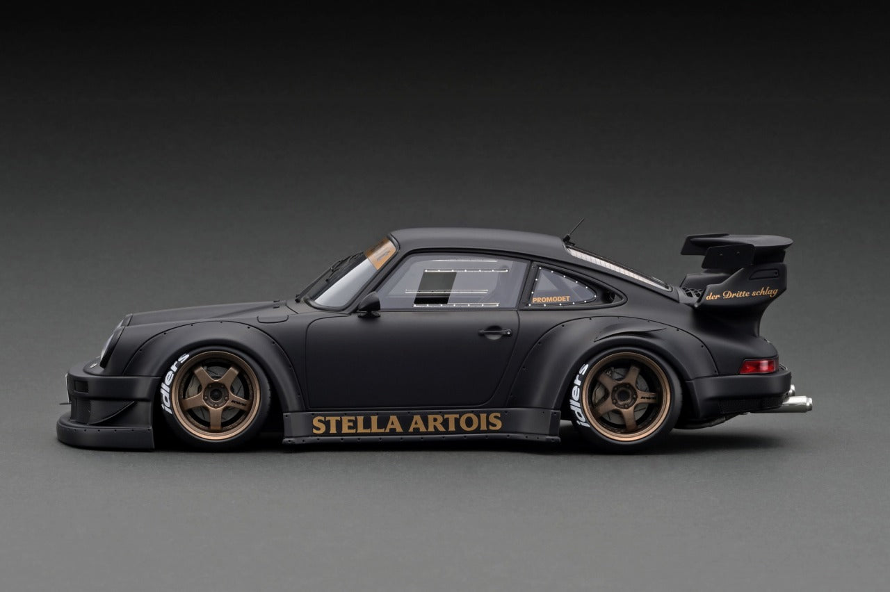 *PREORDER* Ignition Model 1:18 Porsche 930 RWB in Matte Black