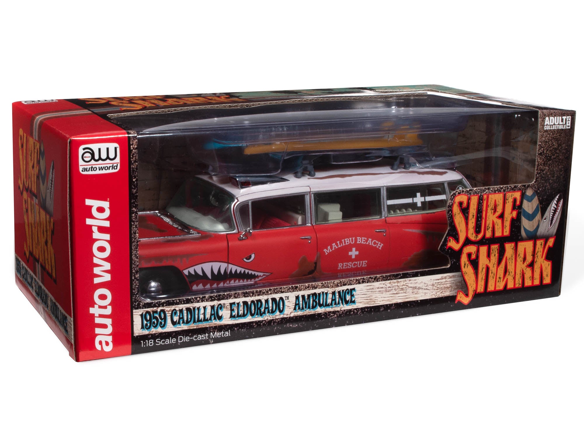 1959 Eldorado Ambulance Surf Shark 1:18 Scale