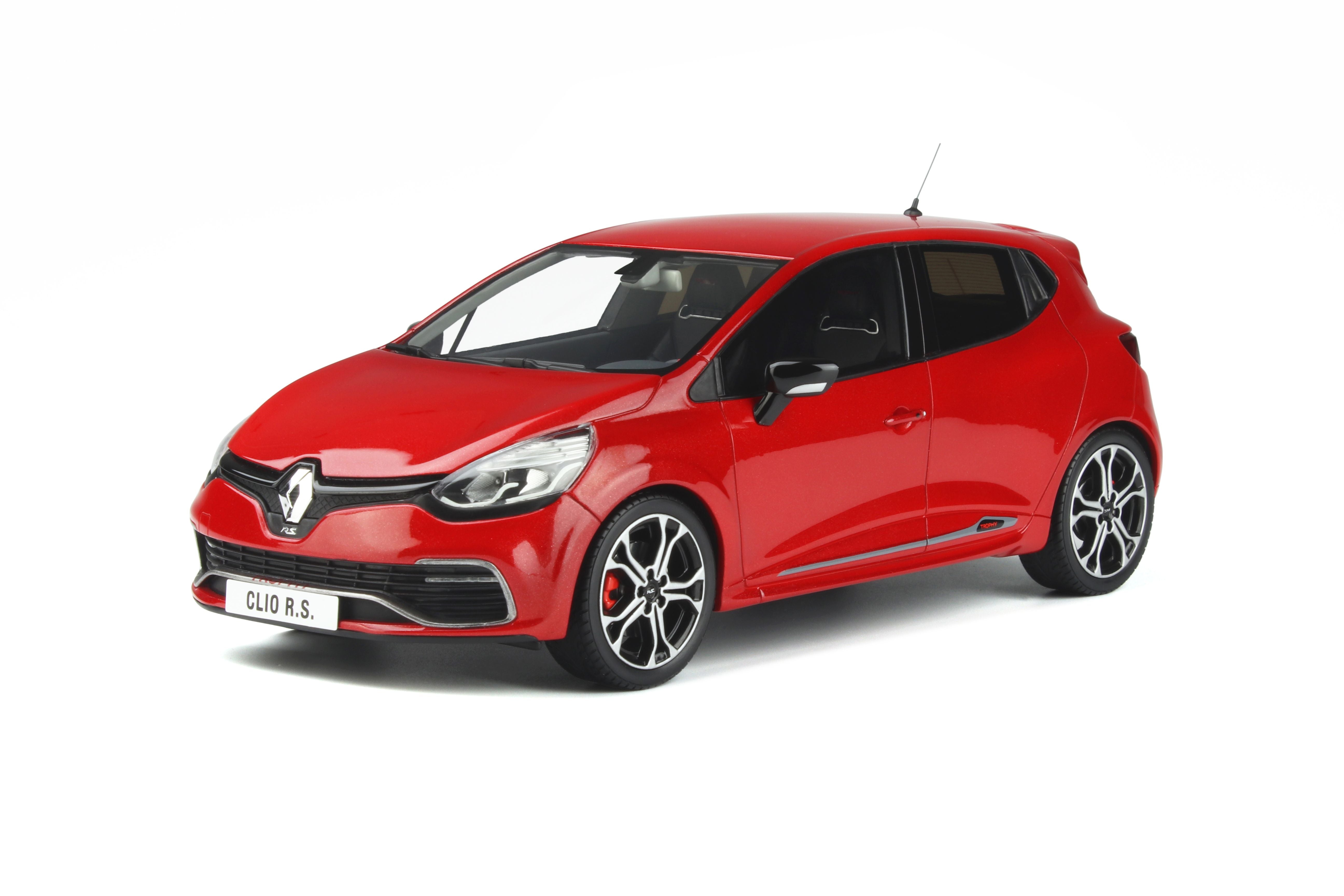 OTTO 1:18 2016 Renault Clio 4 RS Trophy 220 EDC Rouge Flamme OT926