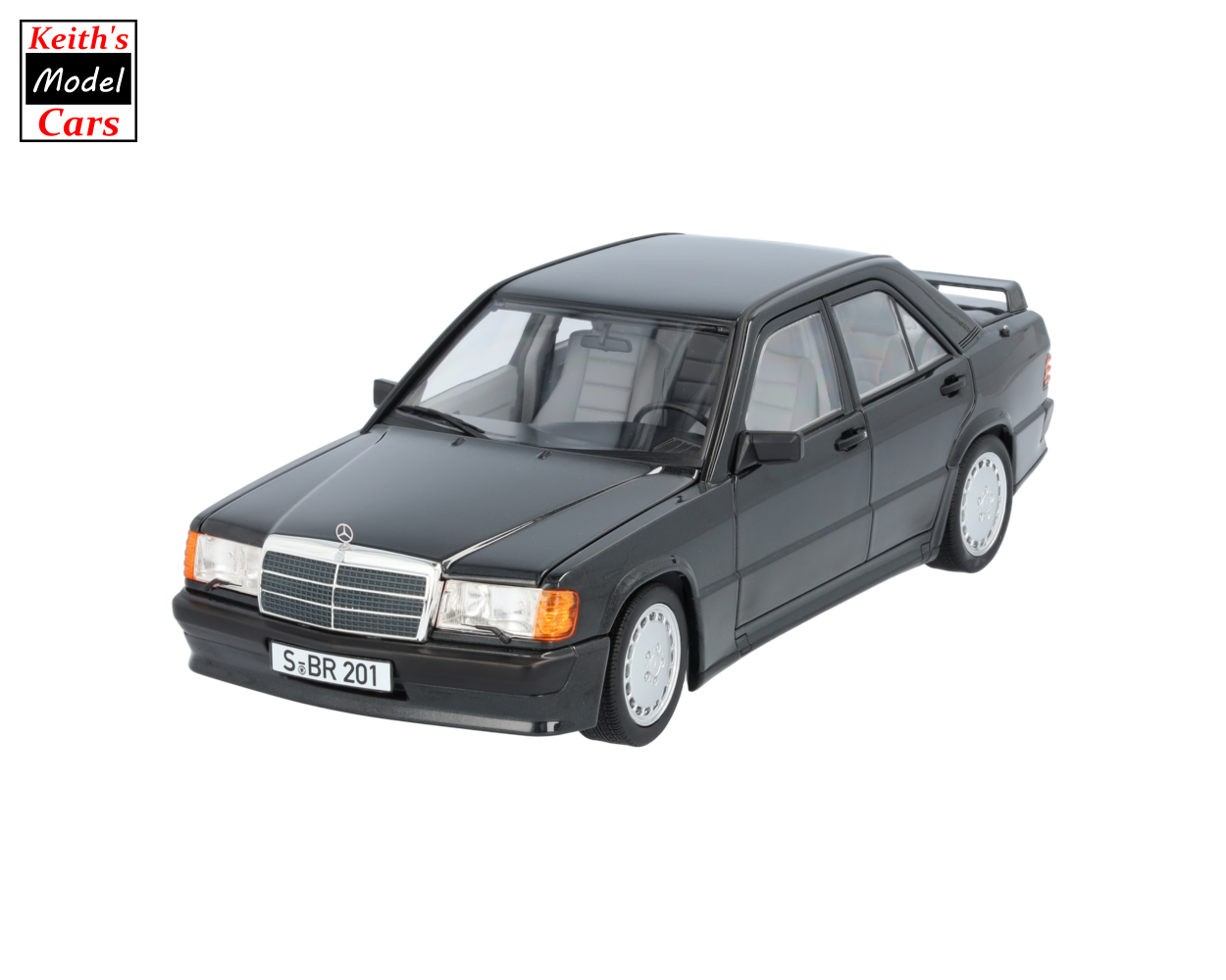 [1/18 Scale] Mercedes-Benz (W201) 190E 2.3-16 in Blauschwarz/Blue-Black by Norev