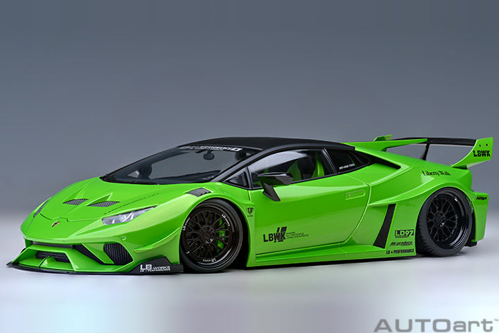 LIBERTY WALK LB SILHOUETTE WORKS HURACAN GT (PEARL GREEN)