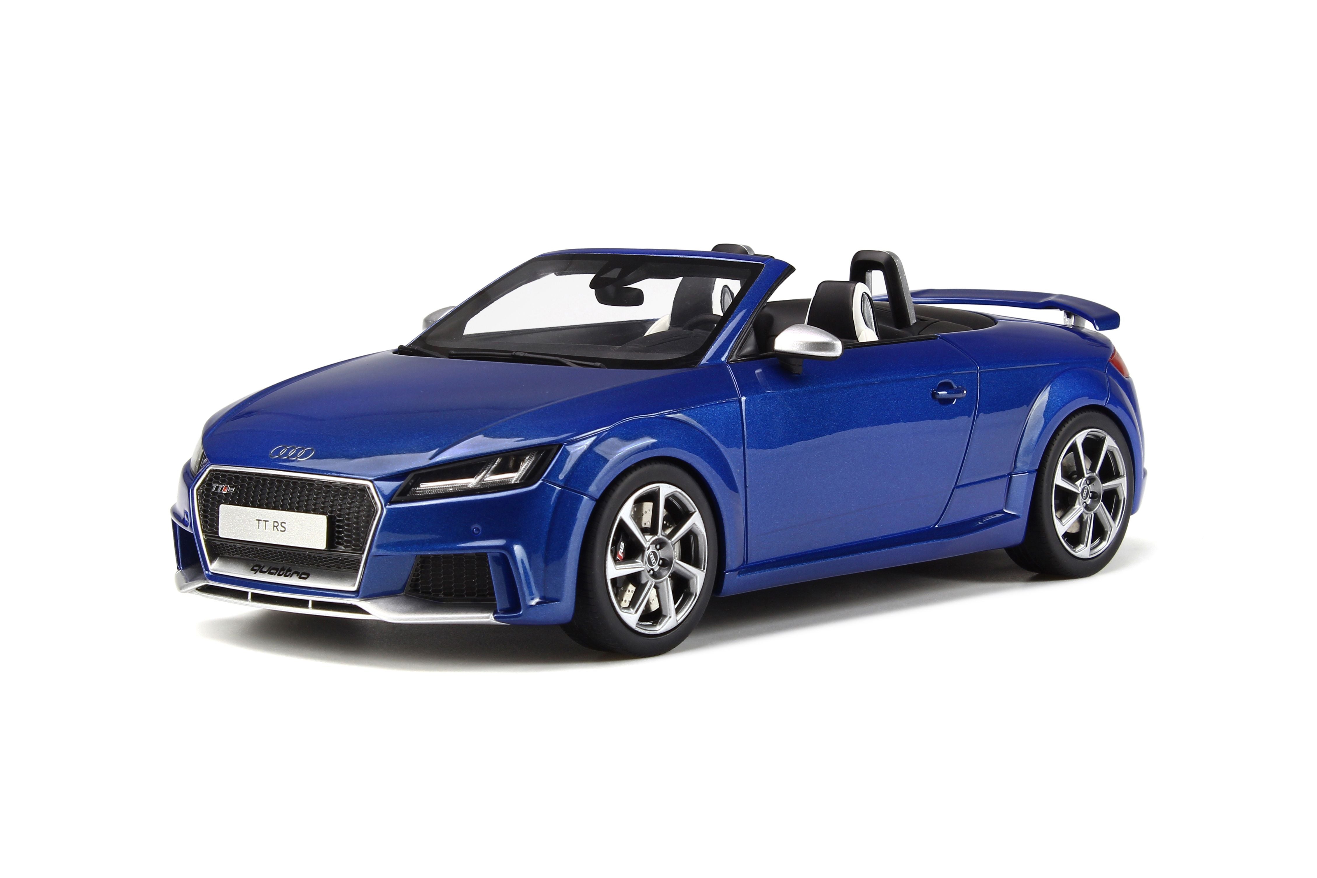 GT Spirit 1/18 AUDI TT RS ROADSTER Sepang Blue GT209