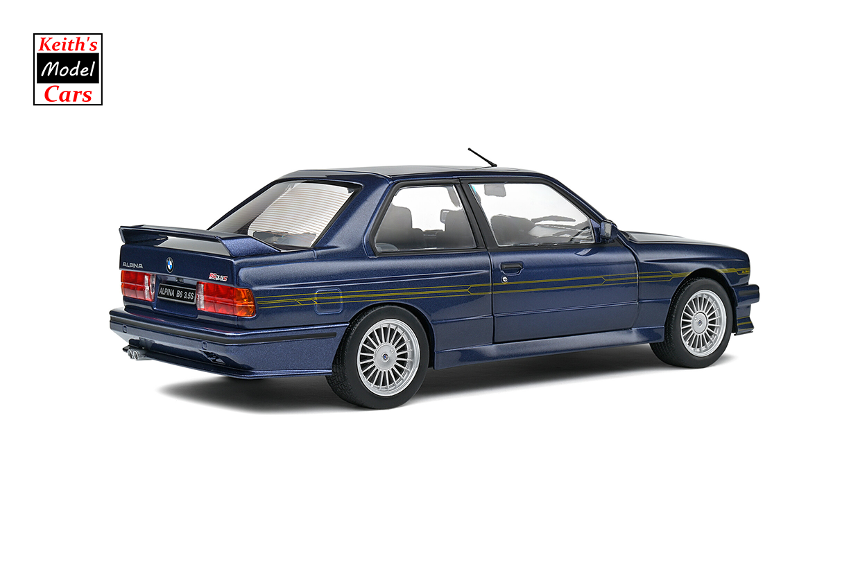 [1/18 Scale] 1990 Alpina B6 3.5S in Mauritus Blue by Solido