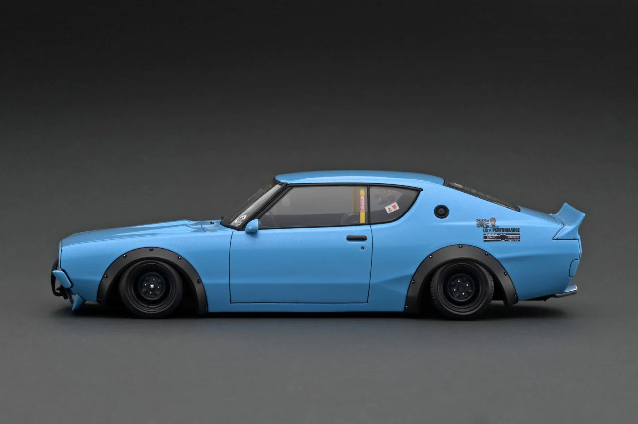 *PREORDER* Ignition Model 1:18 Nissan Kenmari LB-WORKS 2Dr in Light Blue