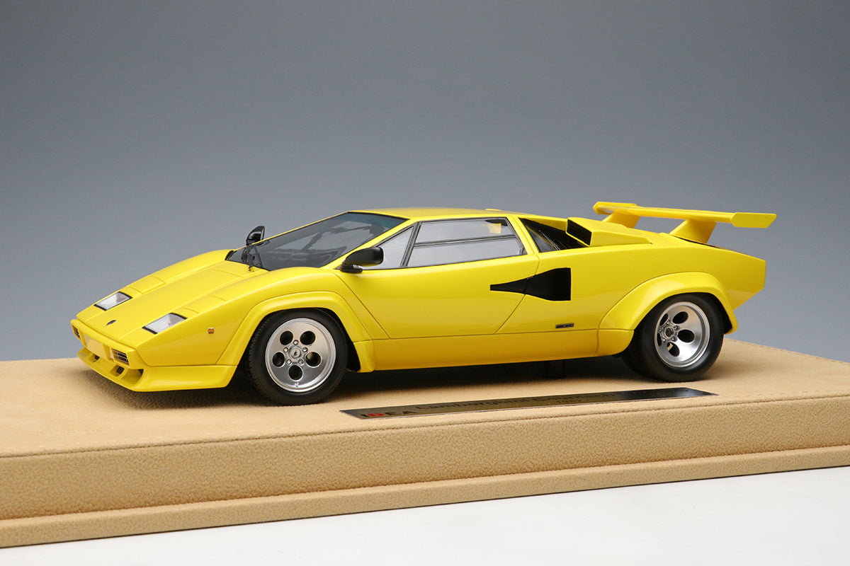 Lamborghini Countach LP5000S 1982 - yellow - 1:18