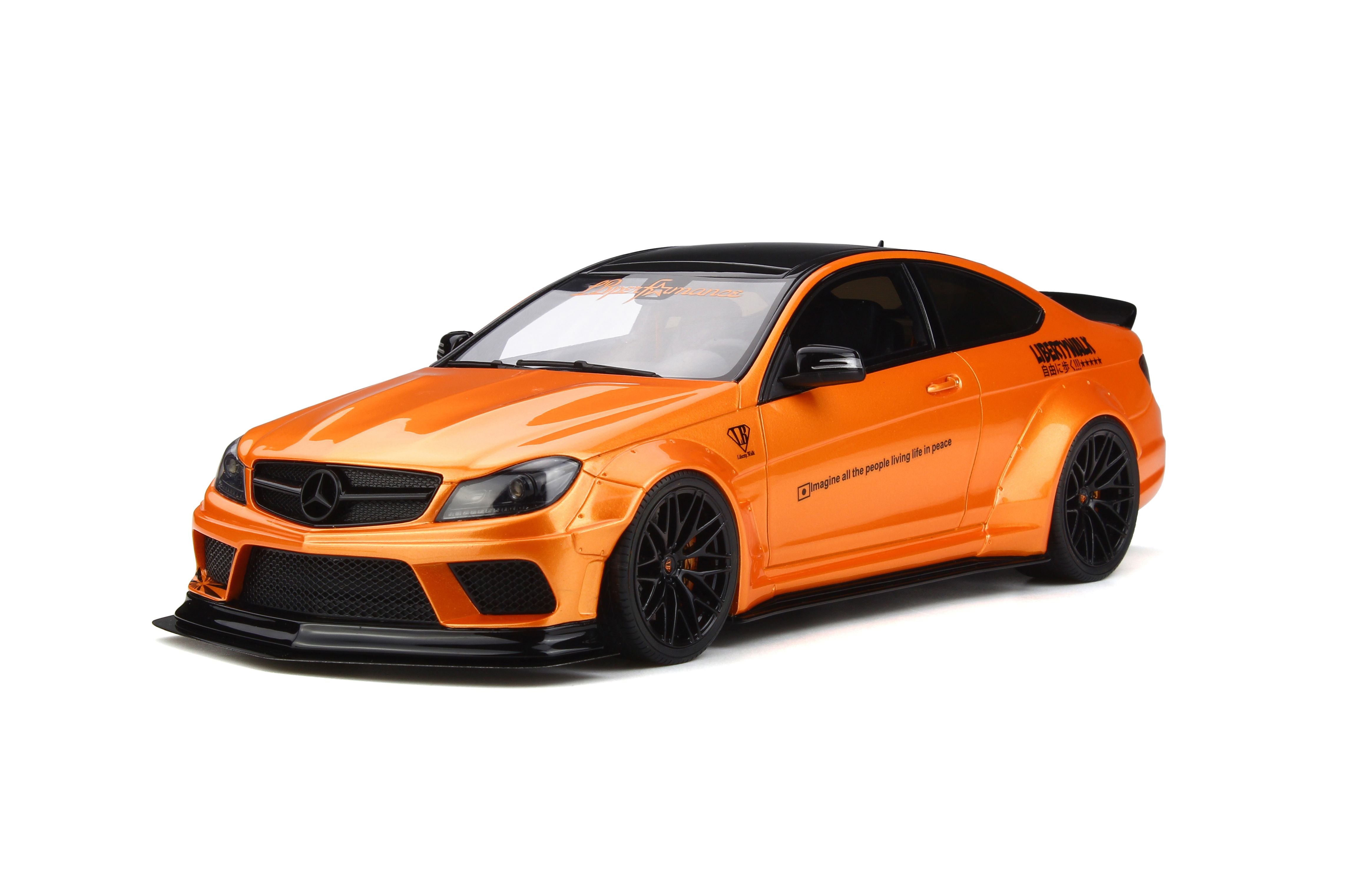 GT Spirit 1:18 Mercedes C63 LB Works 2017 Metallic Orange GT215