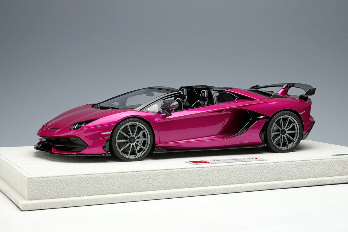 Lamborghini Aventador SVJ Roadster - Viola Bast - 1:18