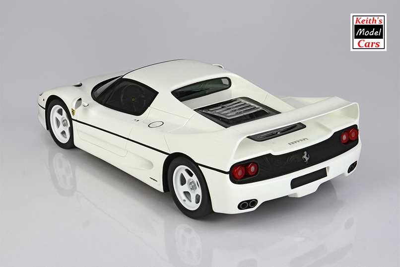 [1/18 Scale] Ferrari F50 Coupé in Avus White 100 by BBR Models