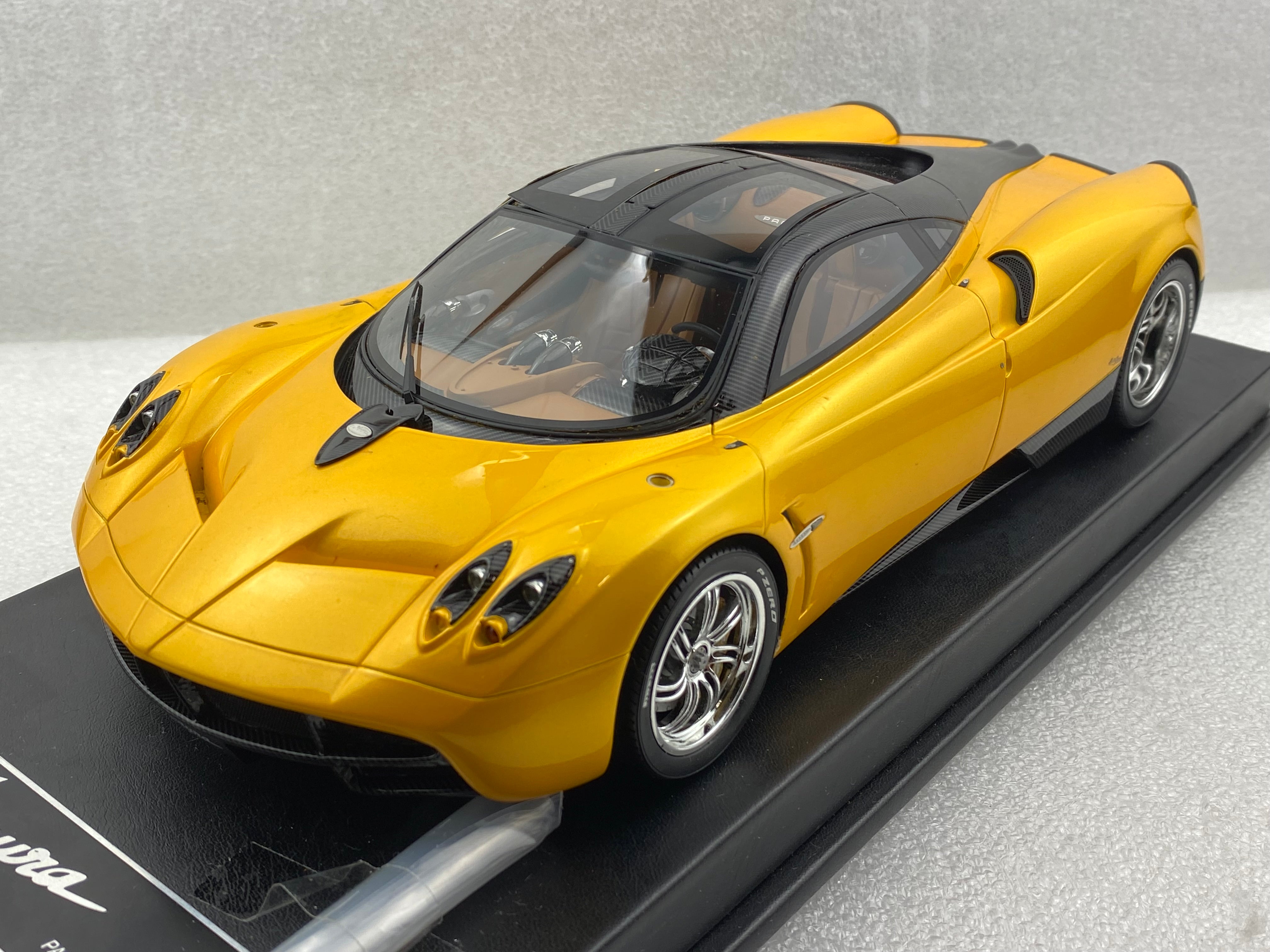 Peako 1:18 Pagani Huayra Yellow (Clearance Final Sale)