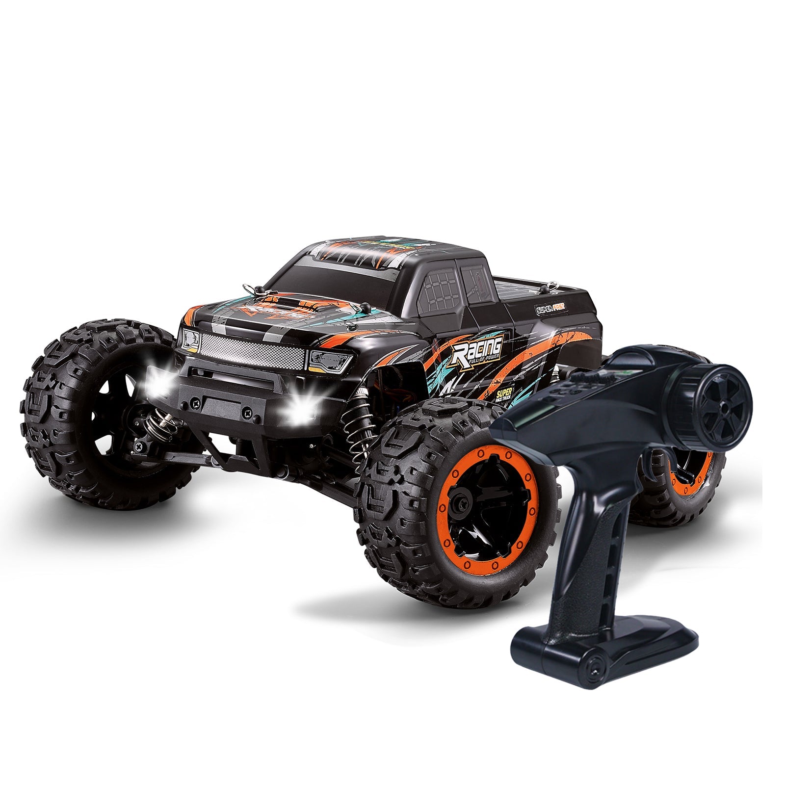 HAIBOXING 16889A 1:16 45KM/H 4WD High Speed Electric Vehicle 2.4 GHz All-Terrain RC Car Brushless Waterproof Off-Road Truck (RTR)