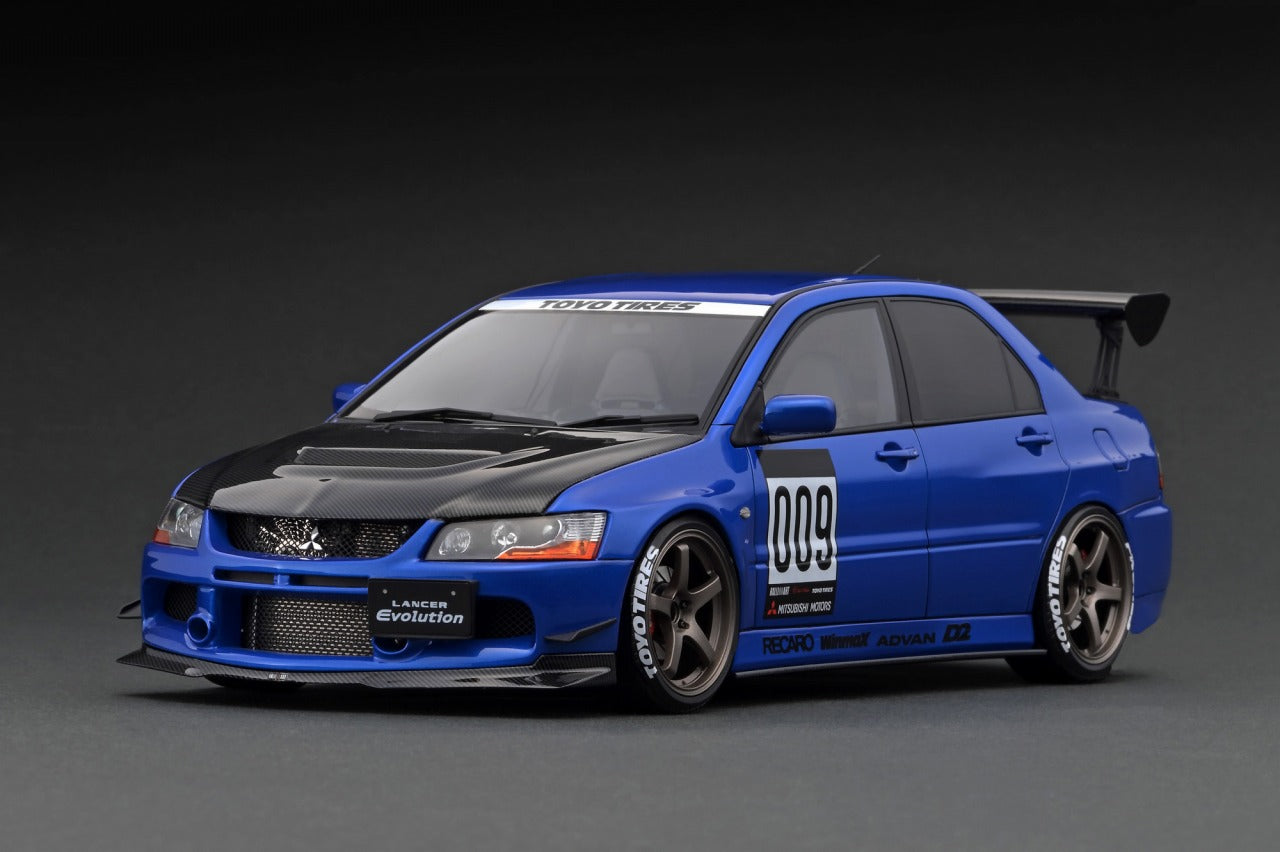 *PREORDER* Ignition Model 1:18 Mitsubishi Lancer Evolution IX (CT9A) in Blue