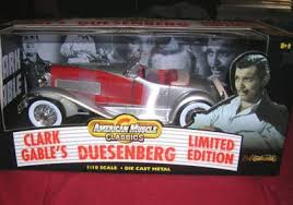1:18 Ertl Duesenberg '35 SSJ 'Clark Gable'