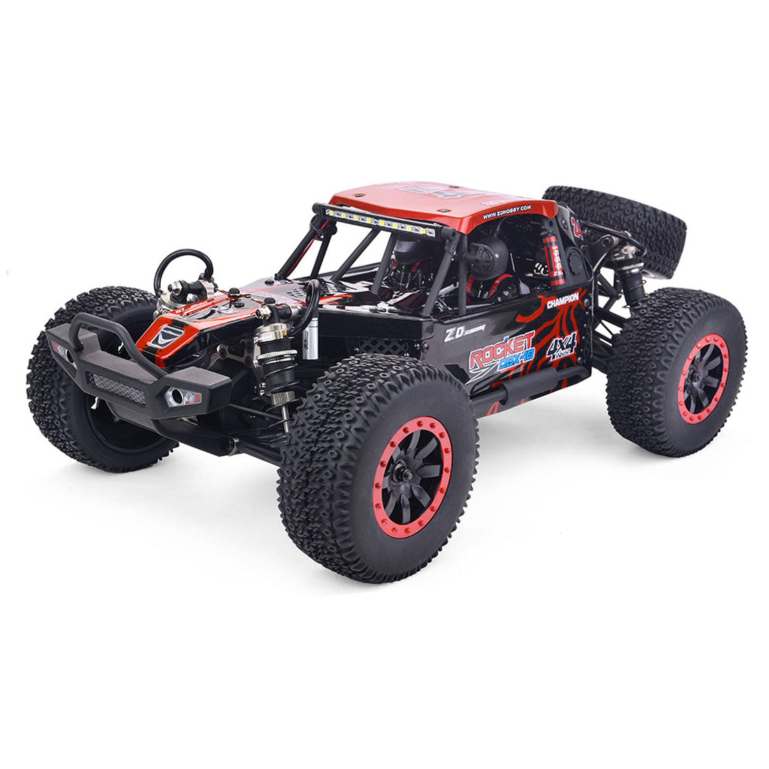 ZD Racing ROCKET DBX-10 1/10 4WD 55km/H 2.4G RC Car Brushed Motor High-speed Remote Control Off-road Desert Buggy Vehicle - RTR