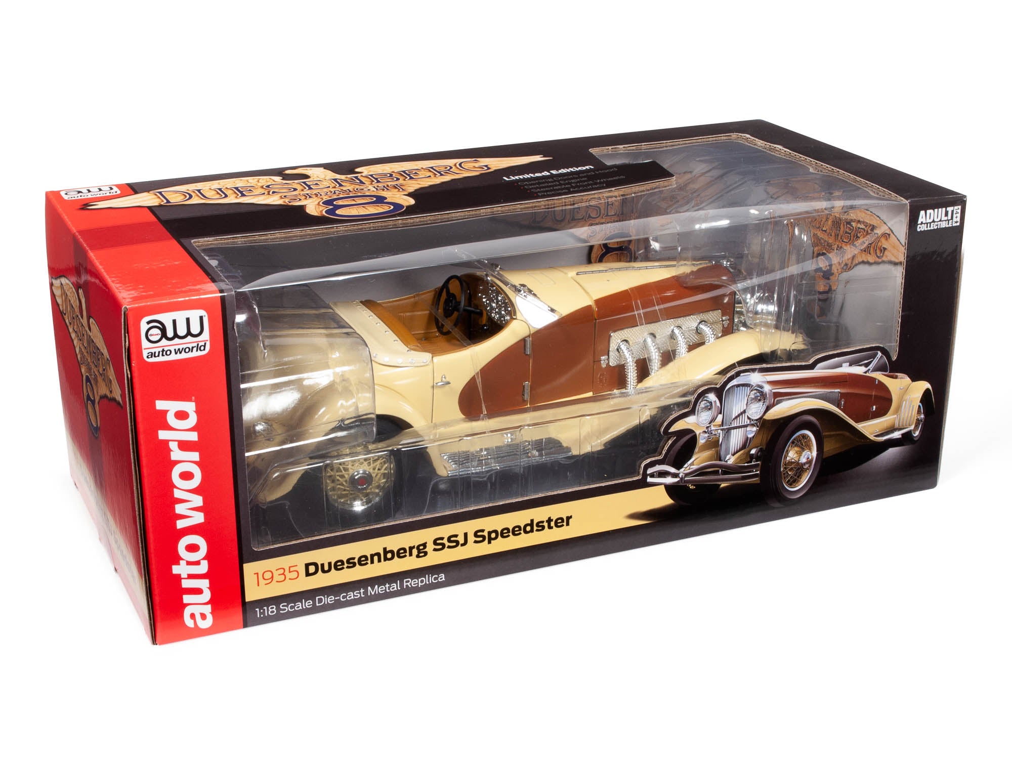 1935 Duesenberg SSJ Speedster 1:18 Scale