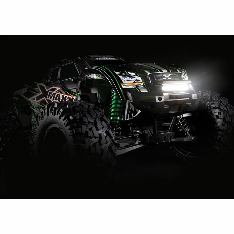 Traxxas X-Maxx Complete LED Light Kit with #6590 HV Power Amplifier