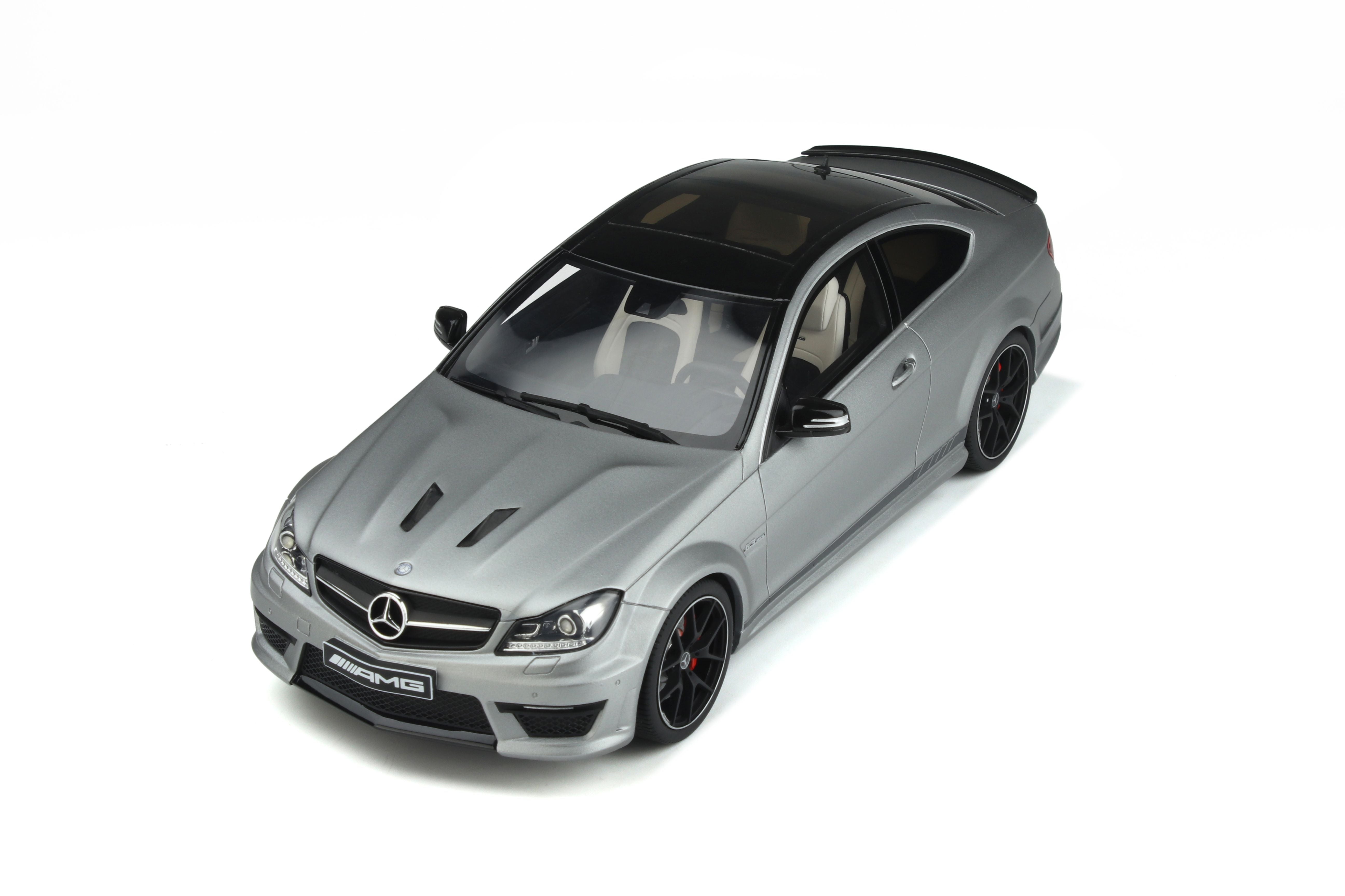 GT Spirit 1:18 Mercedes-Benz C63 AMG Edition 507 Designo Platinum Magno 2014 GT381