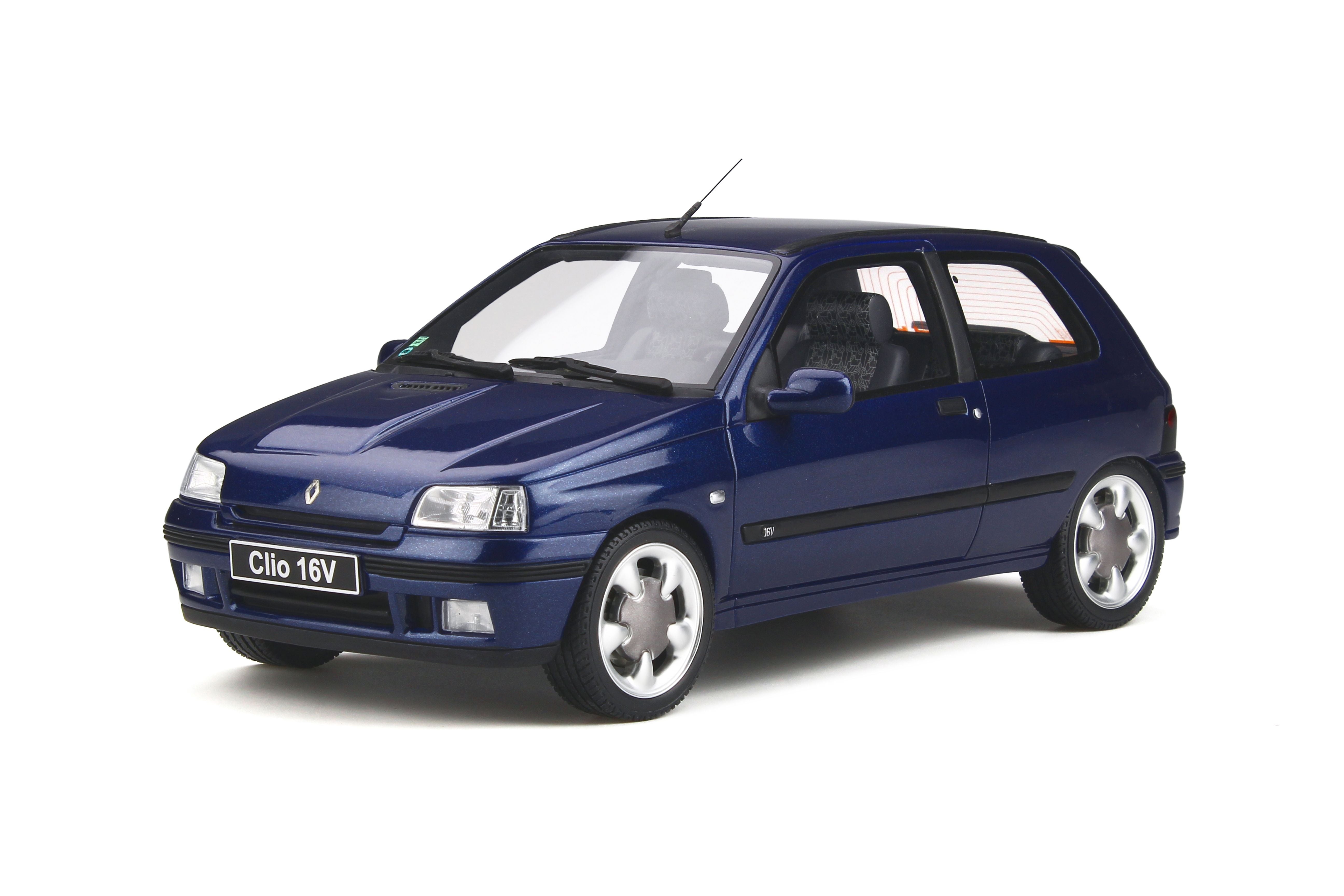OTTO 1/18 Renault Clio 16v Ph.2 1995 Monaco Blue OT744