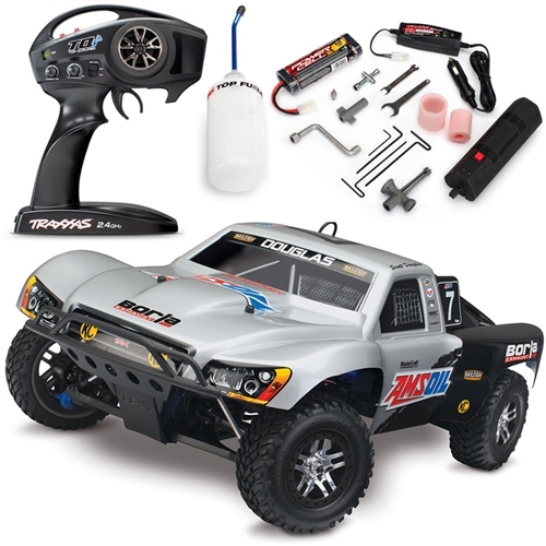 Traxxas Slayer Pro 4x4 Nitro RTR Short Course RC Truck w/TSM