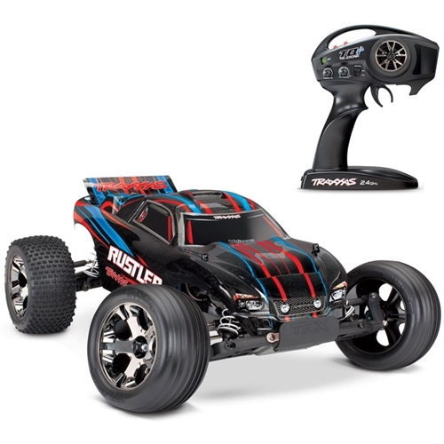 Traxxas Rustler VXL Brushless RTR RC Truck w/TSM (no battery/charger)
