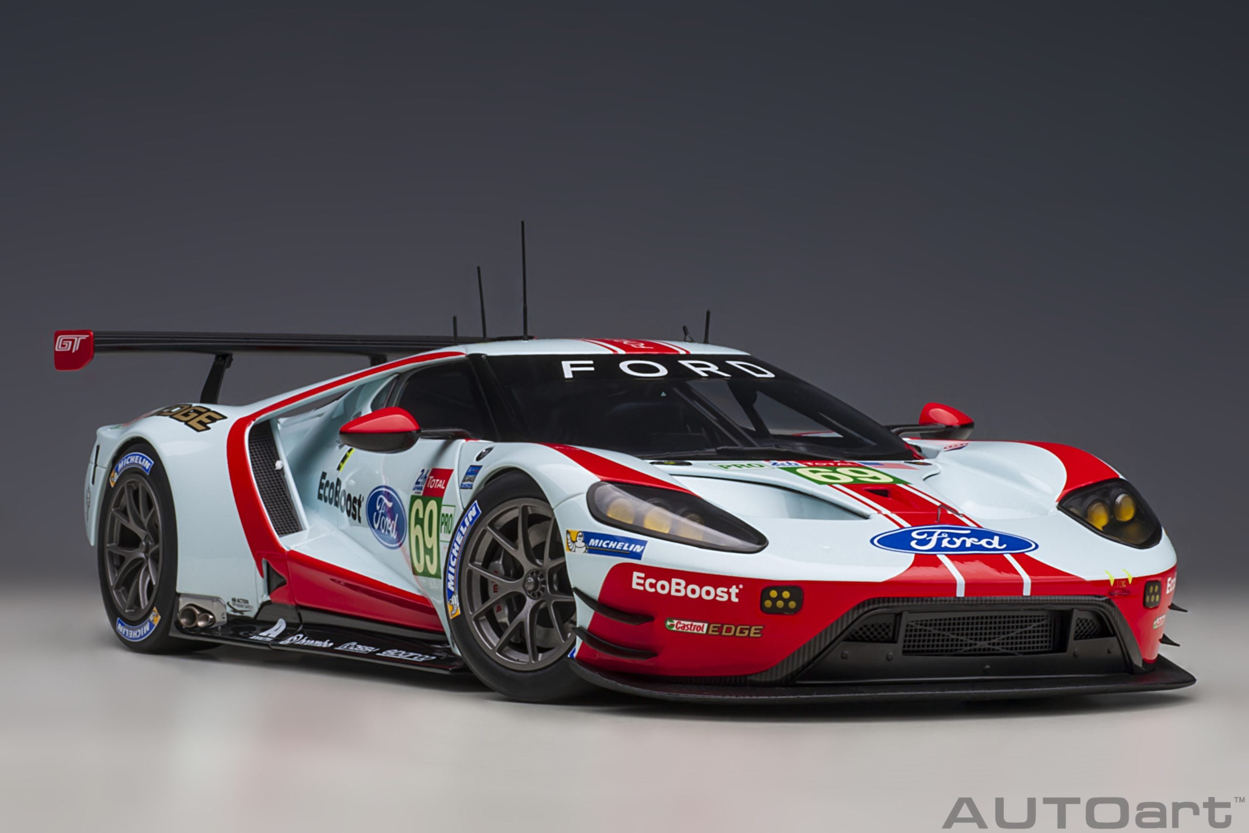 AUTOart 1:18 Ford GT GTE Pro Le Mans 24h 2019 R.Briscoe/R.Westbrook/S.Dixon #69 81913